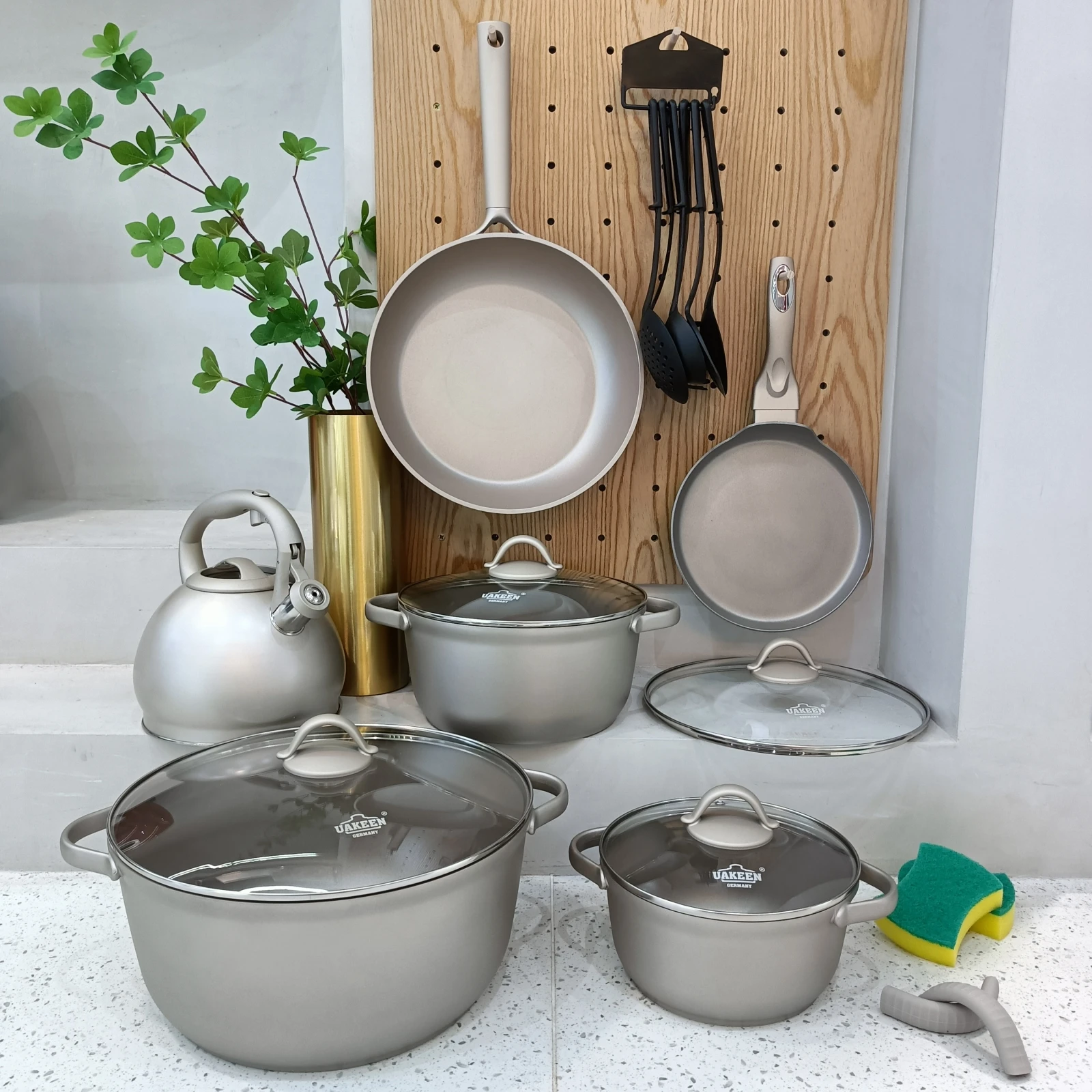 2023 granite cookware sets 20pcs cookware