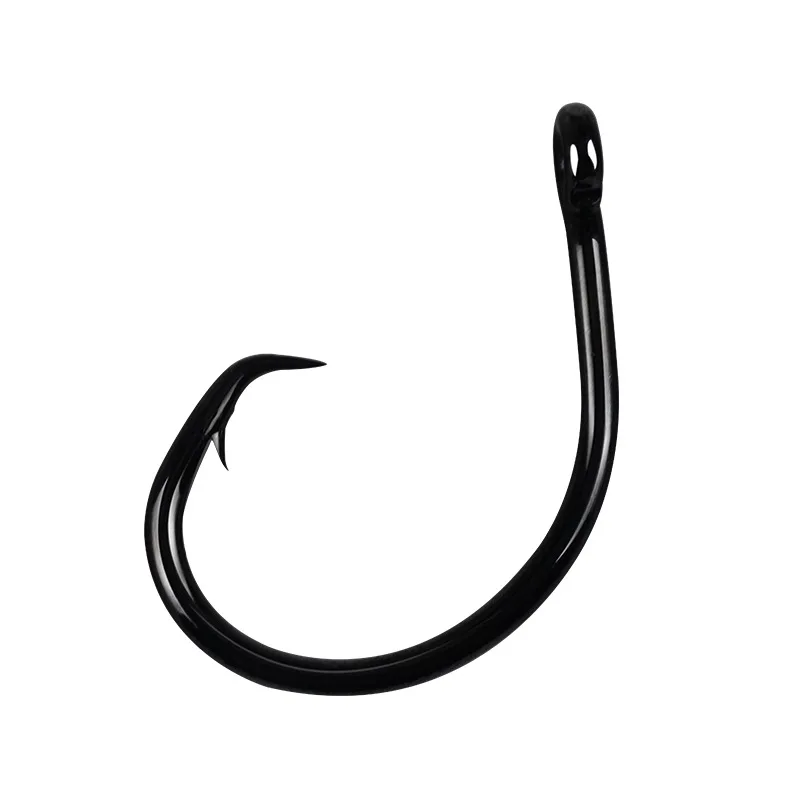 Top Right 4#-12/0# Demon Perfect Circle Hooks for Fishing