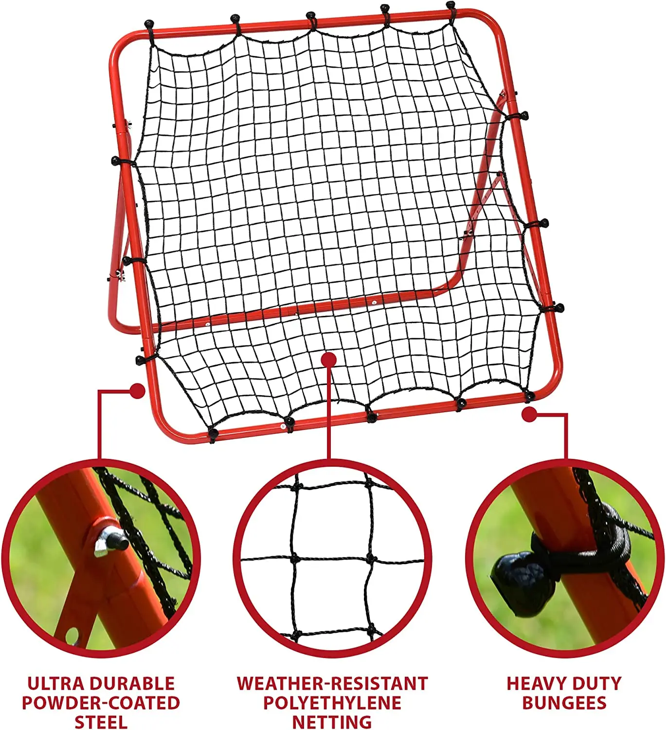 Portable Backyard Soccer Ball Rebounder,Perfect For Soccer Practice And ...