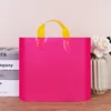 Rose Pink with yellow handle