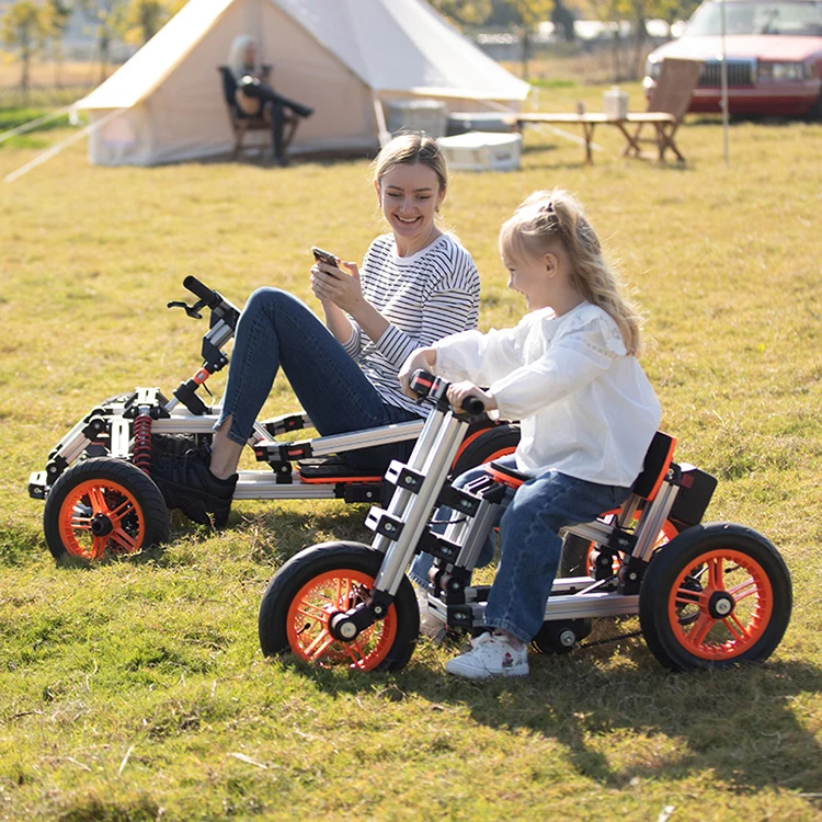 Hot selling Docyke aluminum alloy Go-kart kit assemble tricycle electric vehicles for teenagers41209