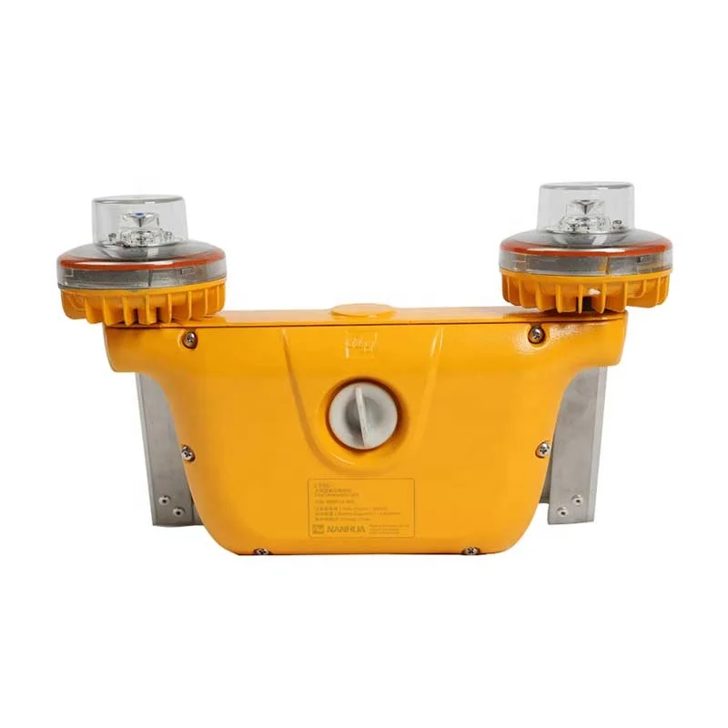 Производители солнечных авиационных световых препятствий NANHUA LT60 без обслуживания/двойное освещение/устойчивое горение