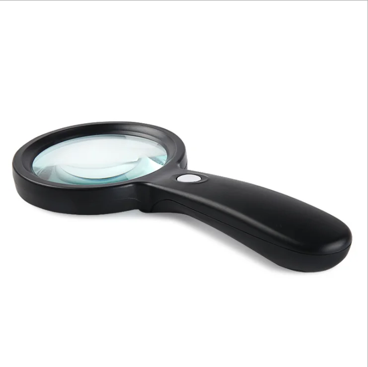 Magnifying Glass With Light, Handheld Large Magnifying Glass Led  Illuminated Lighted Magnifier For Macular Degeneration, Seniors Reading,  Soldering, I