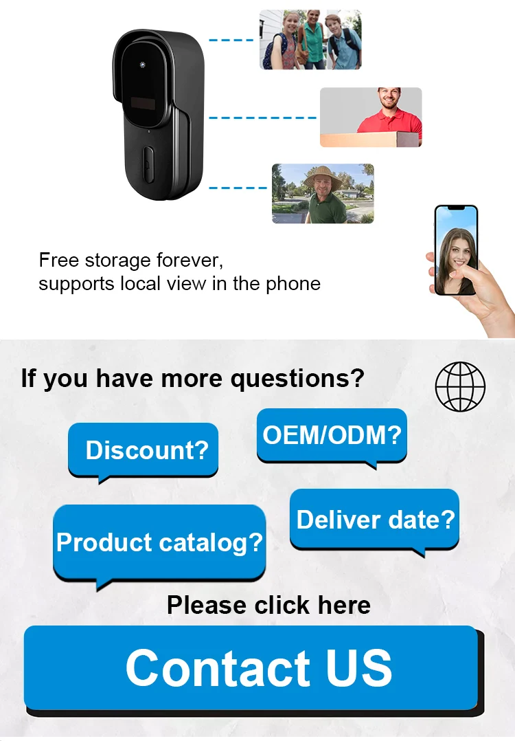 Smart Wireless Yiroka Doorbells Amazon Christmas Draadloze Deurbel