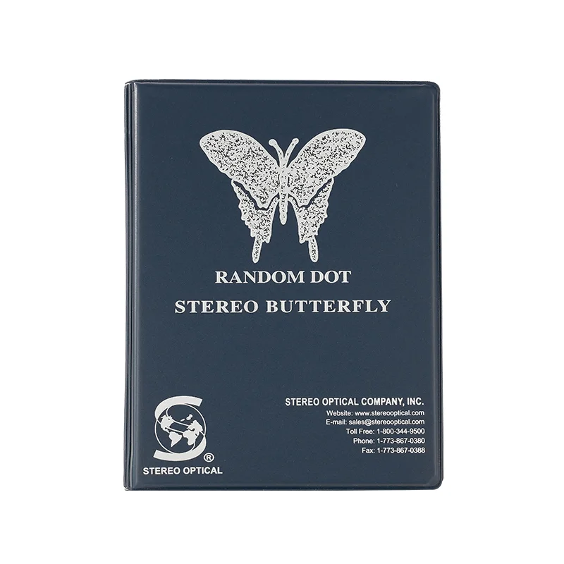 Stereo Butterfly With Shapes Butterfly-s Stereopsis With Standard Butterfly Stereo Acuity Test Vision Assessment Corporation