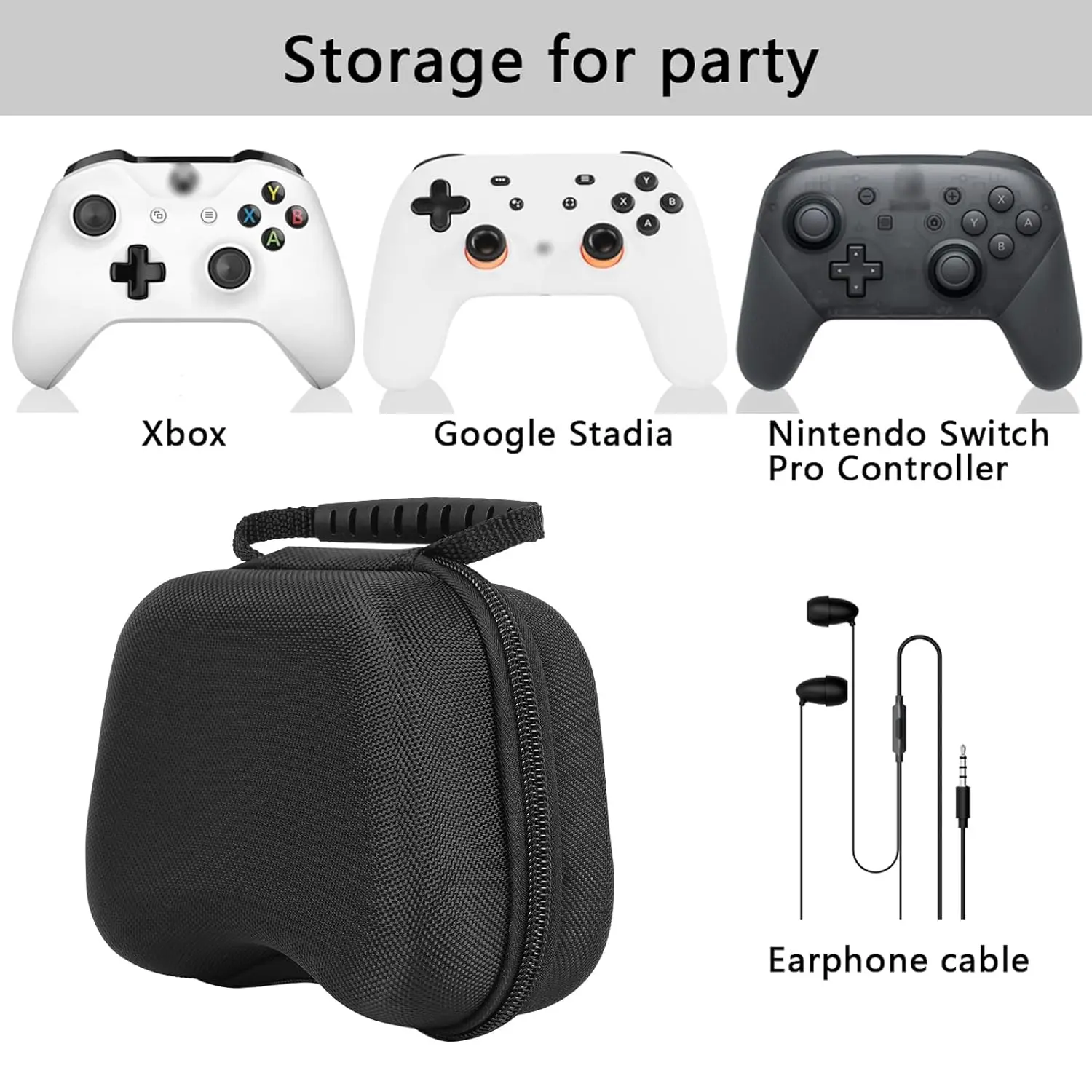 product hard travel controller case for xbox one nintendo switch pro wireless controller gaming accessories carrying cases bags-29