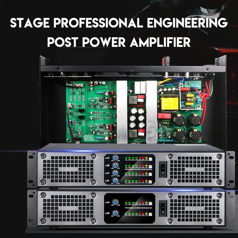 DA4600 DA2600 600 Вт * 4 2 профессиональные 4-канальные цифровые 10000 усилители мощности аудио 2-канальный