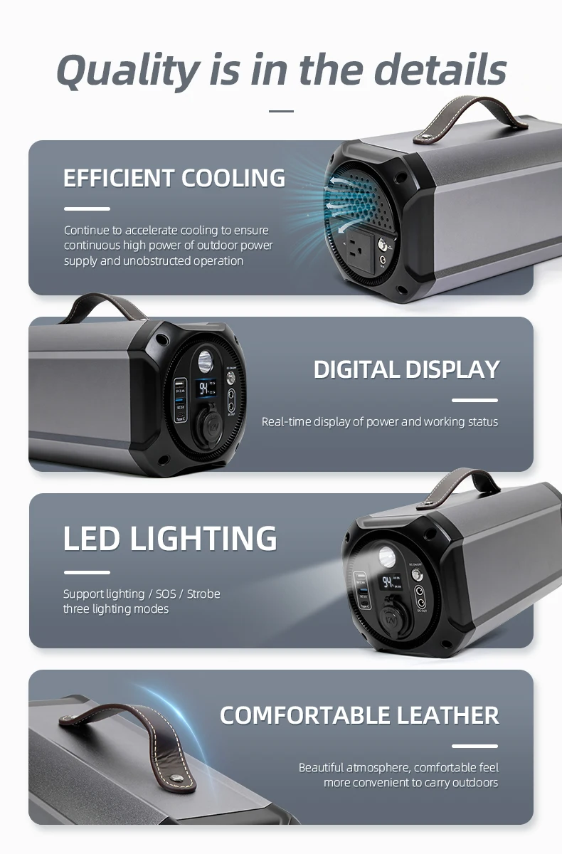 500w solar generator