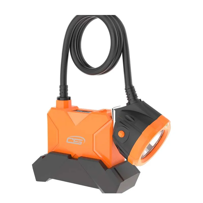 KL8LM Rechargeable LED Mining Headlamp 25000Lux IP68 Waterproof Cap Lamp LED Helmet Lamp