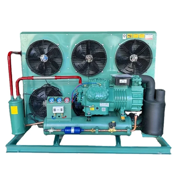Freezer Refrigeration Compressor Unit Several Fast Cold Store ...