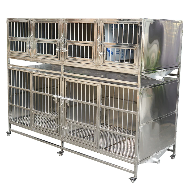 Stackable Kennels Luxury Iron Sky Commercial Dog Kennel Para Perros Professional Dog ...