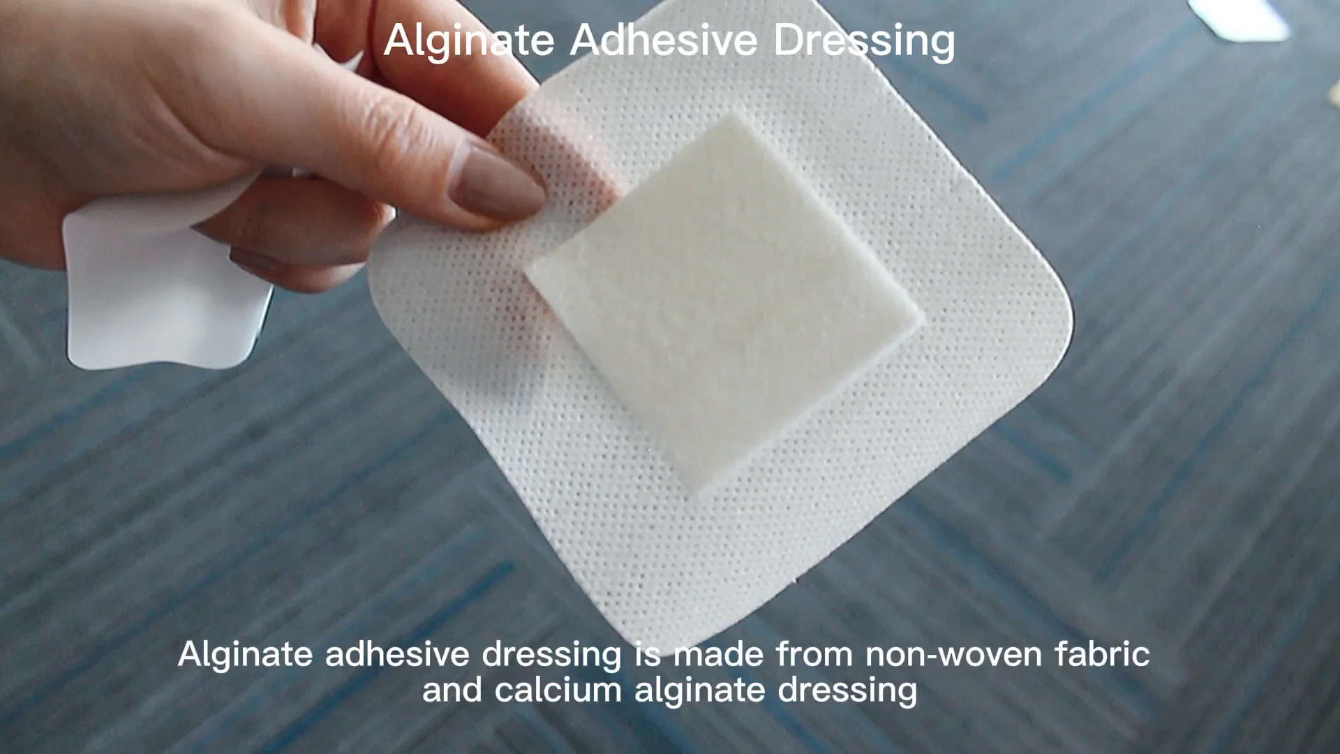 Medical 4x4in Surgical Adhesive Nonwoven Bordered Gauze Island