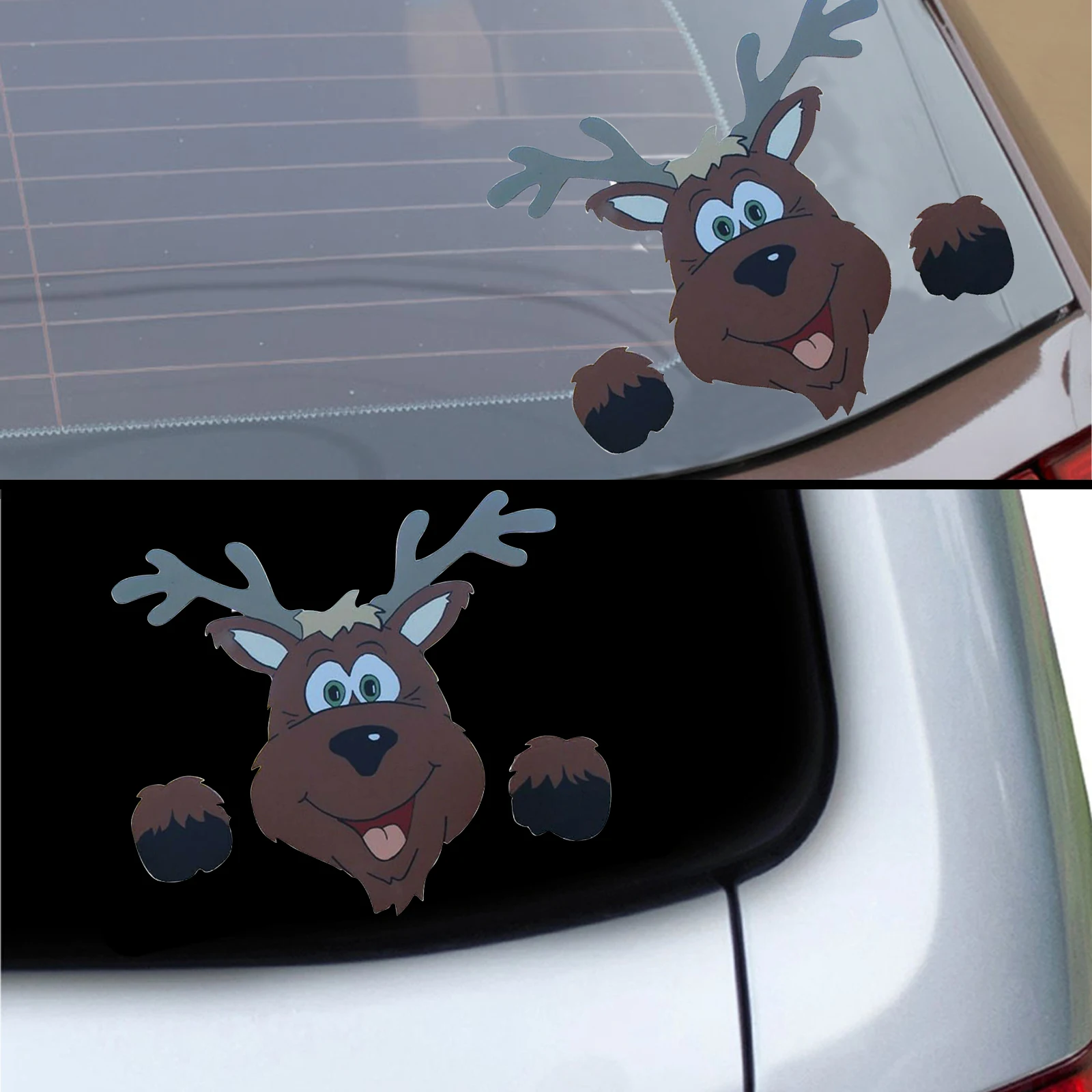 car sticker christmas
