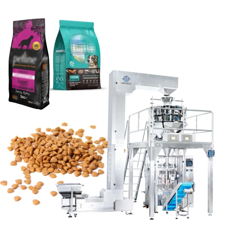 High Accuracy Automatic Weighing Packing Machine Pet Dog Food Treat Packing Machine Cat Food Sachet Cat Litter Packing Machine
