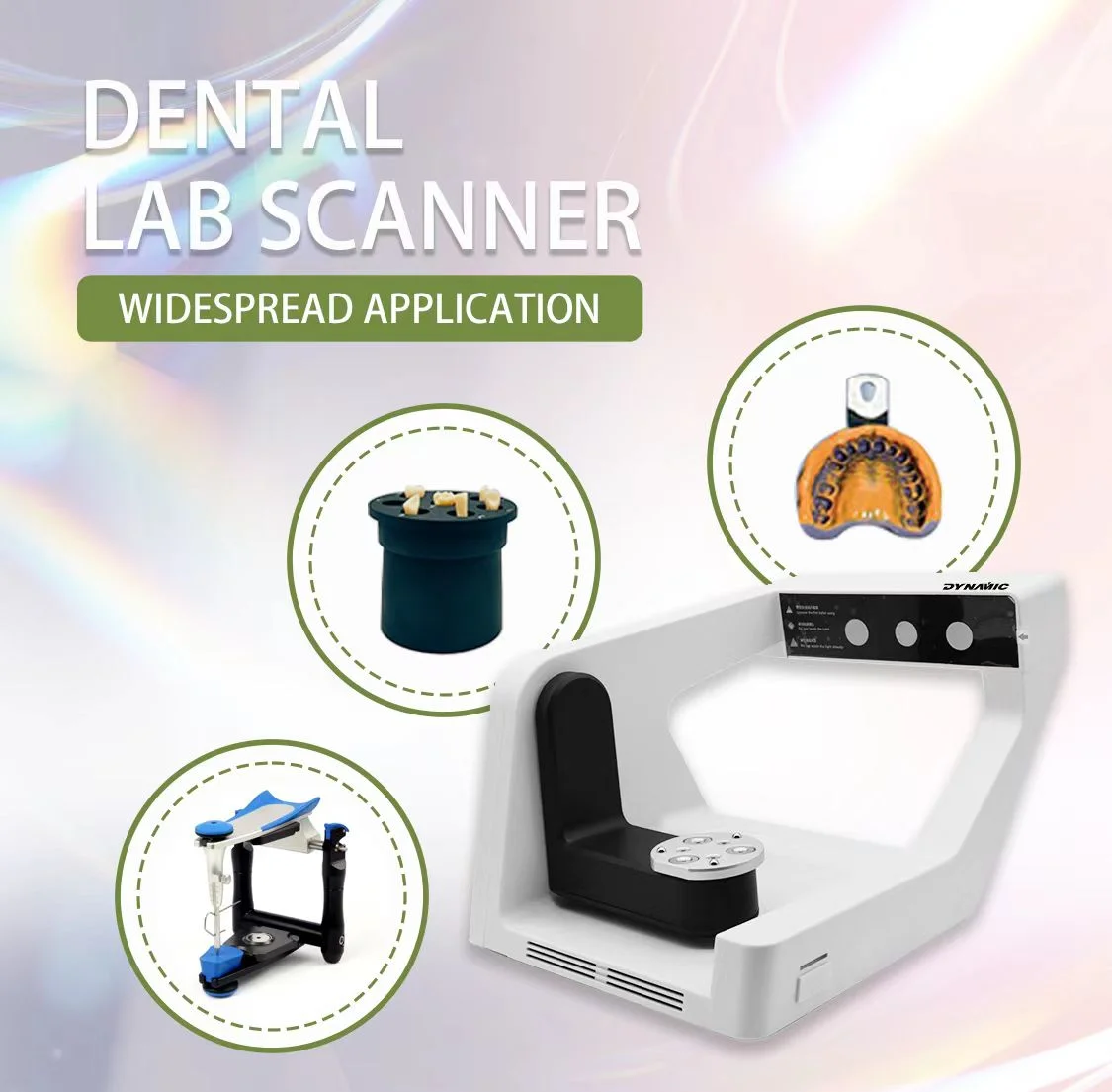 High Accuracy Dental 3d Scanner Dental Lab With Dual 3 Megapixels