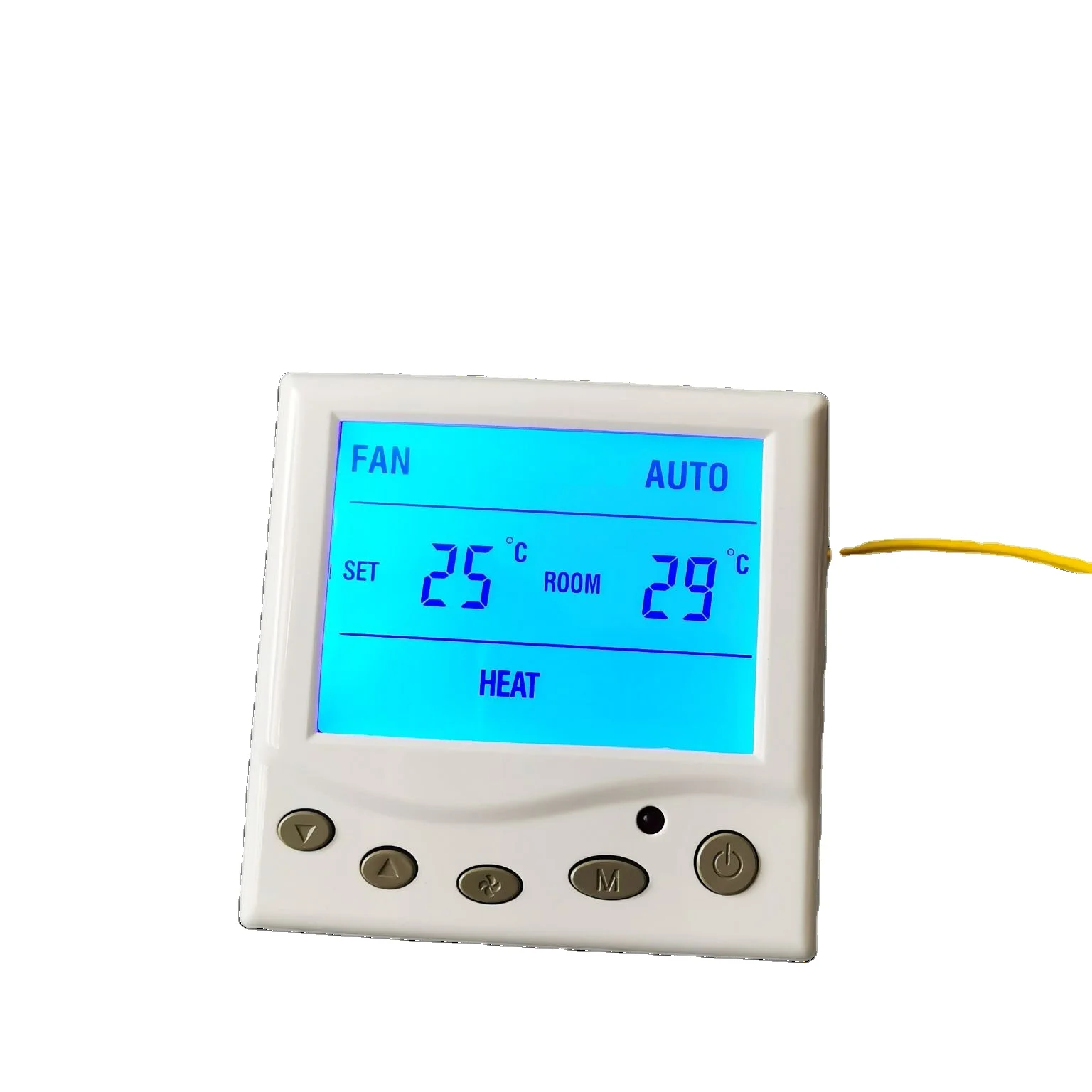 AC220V Smart Thermostat Central Air Conditioning Thermostat Water  Temperature Control Threespeed Switch Thermostat Indoor