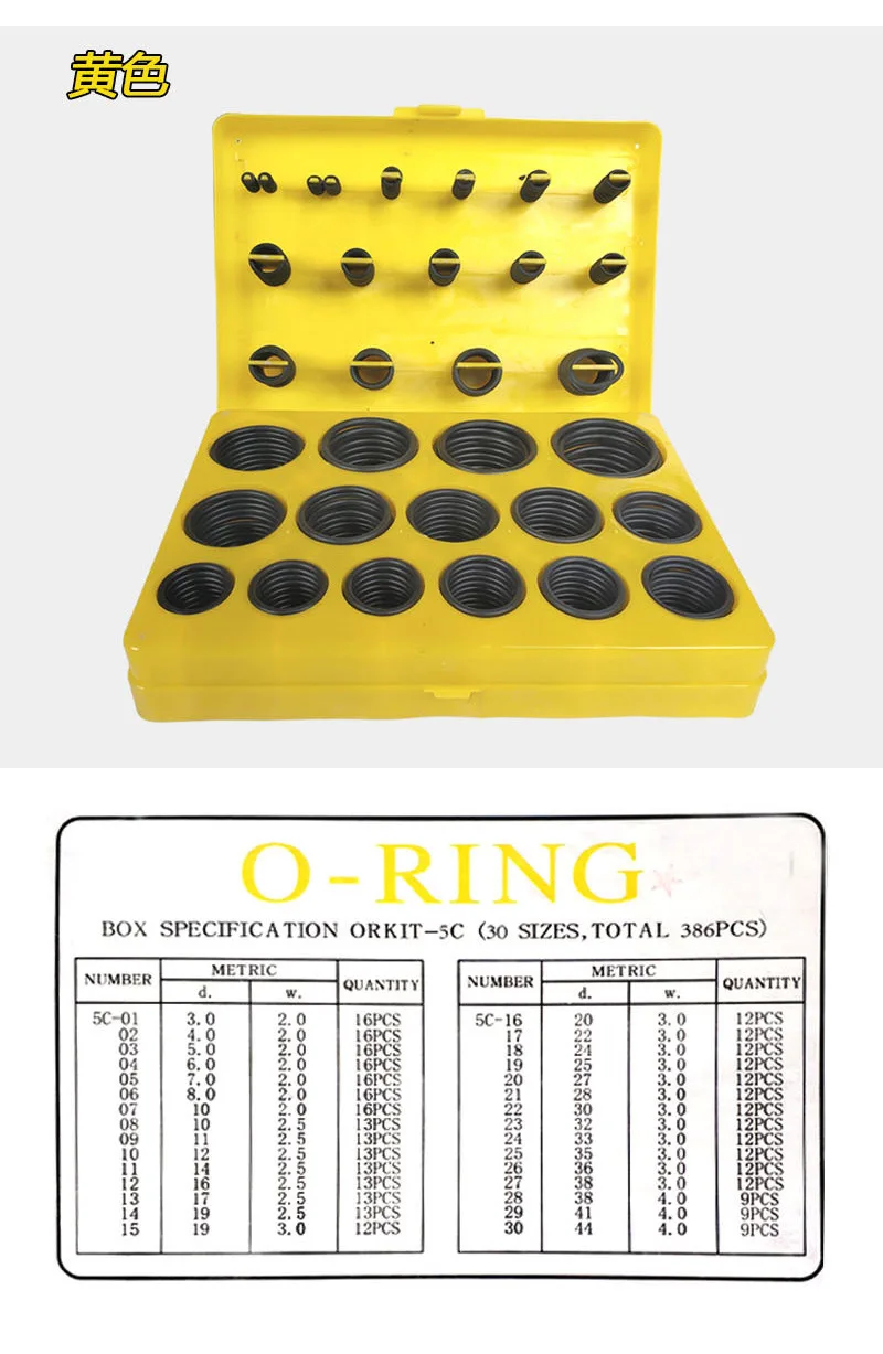 High Quality Standard Nbr 70 O Ring Kit Oring Seal Box Buy O Ring