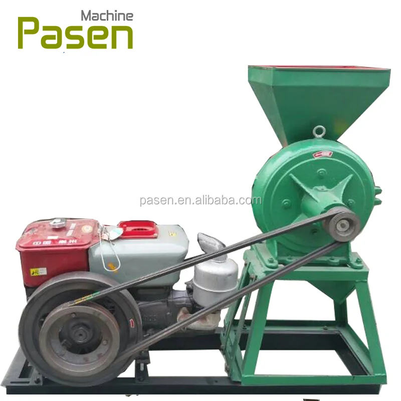 Maize Corn Cob Grinding Machine Price in Kenya Mini Corn Grits Flour Mill Commercial Small Rice Corn Peeling and Milling Machine
