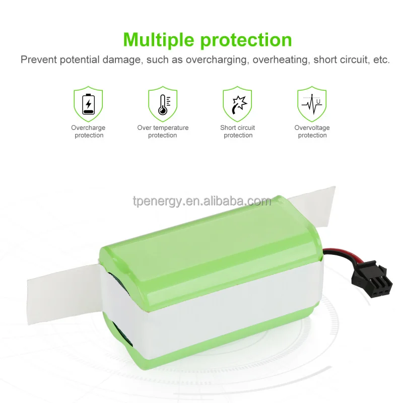 Wholesale 14.4V Li-ion Battery For Eufy RoboVac 11S 11S MAX Ecovacs Deebot N79S Manufacturer And Supplier | Damet - Foto 5