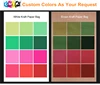 คราฟท์สีน้ำตาลสีขาวหรือสีที่กำหนดเองตามสี CMYK/Pantone