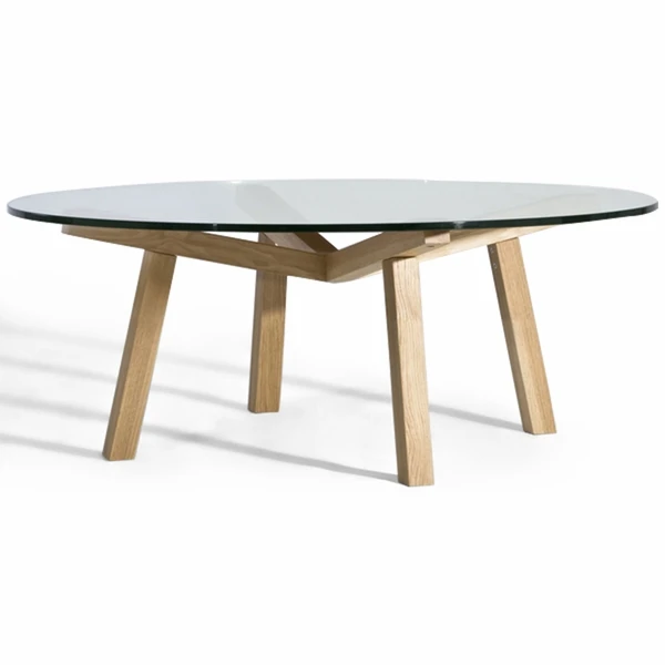 Sean Dix Forte Round Coffee Table Marble Top
