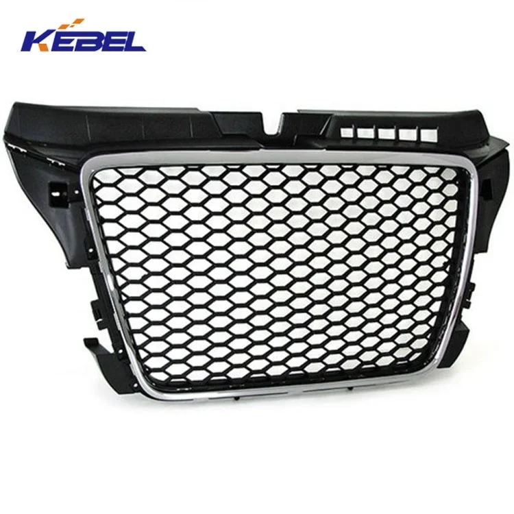 Plastic Auto Parts Newest OEM 8V58536511QP Car Front Grille for Audi A3 2015