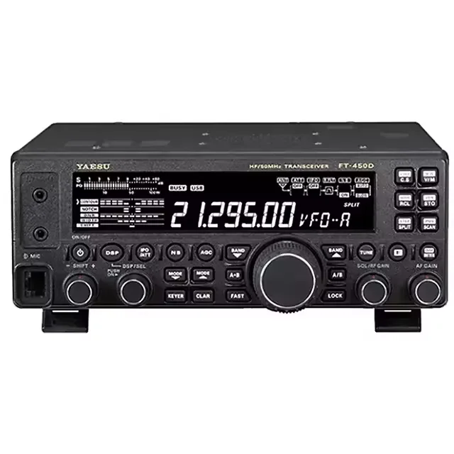 YAESU FT-450D 100W High Power AM FM Short Wave Vehicle Radio 