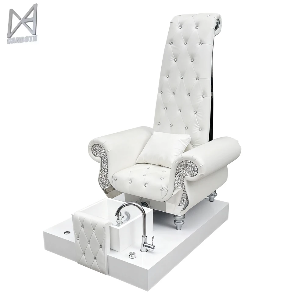 Silla de pedicura de segunda mano, sillón magnético jet spa para pedicura  con CB-FP002 para lavabo
