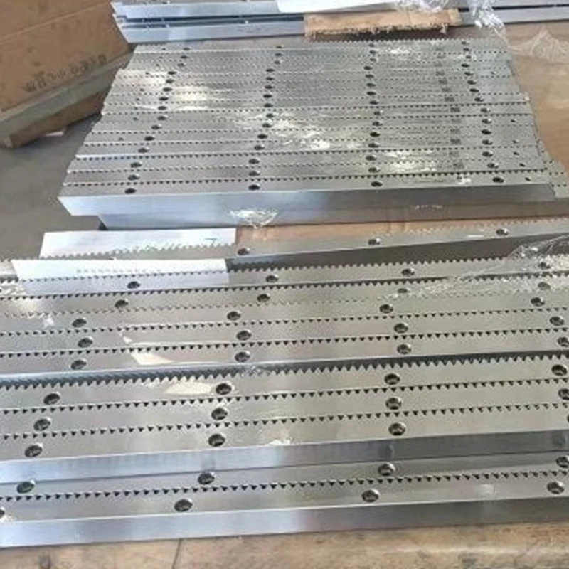 High Accuracy Din6 Modlue 1.5 2 3 4 Steel Spur Helical Teeth Gear Racks