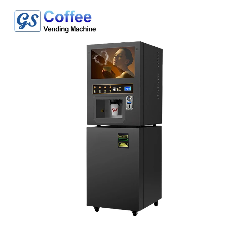 Coffee/Coffe/Cafe Vending Machine Professional Instant Coffee Vending Machine for Sale Maquina Expendedora