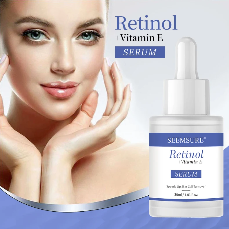Oem Custom Beauty Retionl Vitamin E Facial Serums Moisturizing Skincare