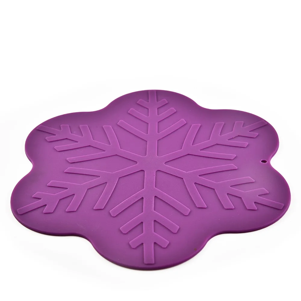 Large Snowflake Mold - Pink