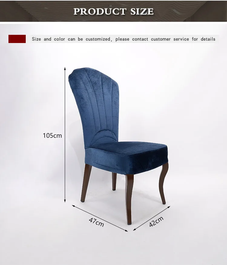blue velvet dining chairs