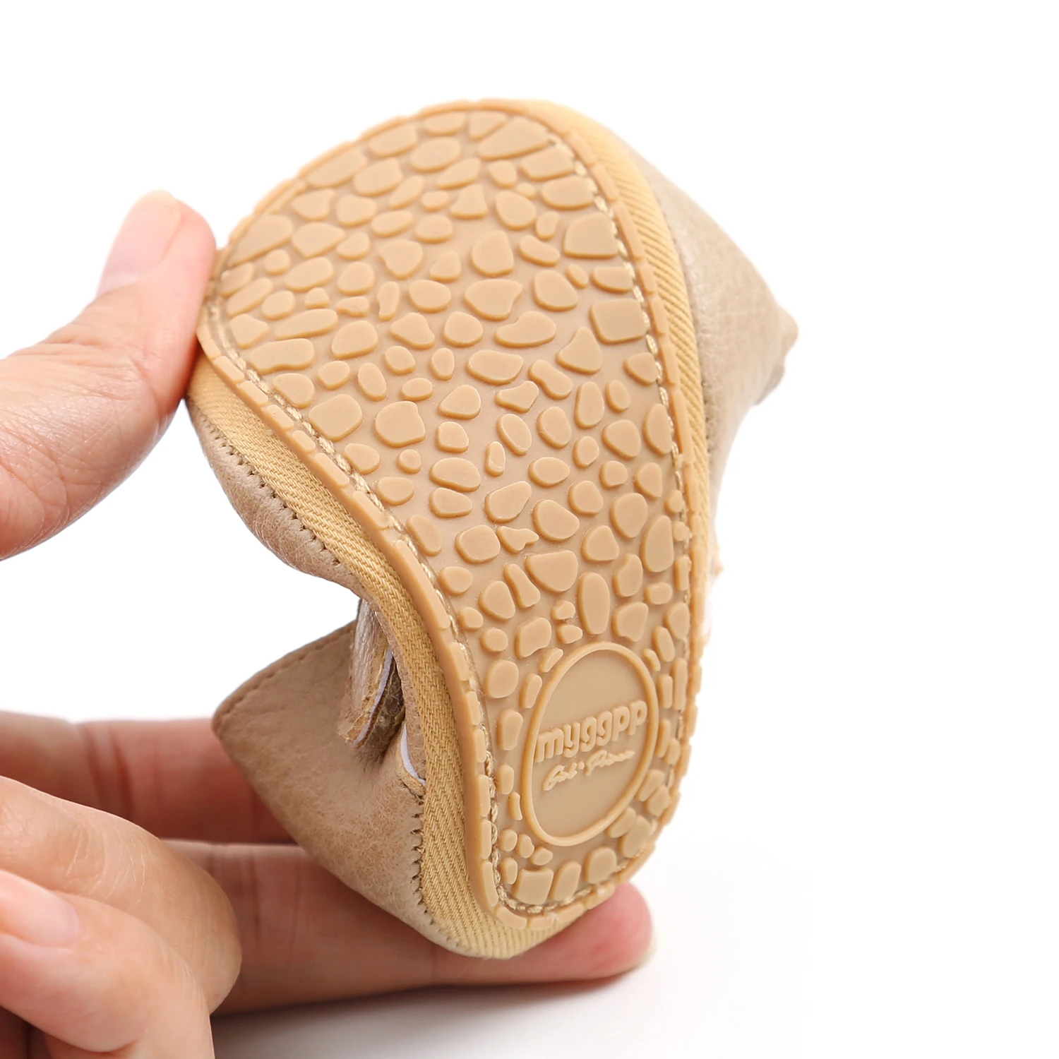 Hot Selling Beautiful Soft PU Leather Baby Toddler Girl Shoes Prewalker Girl Shoes manufacture