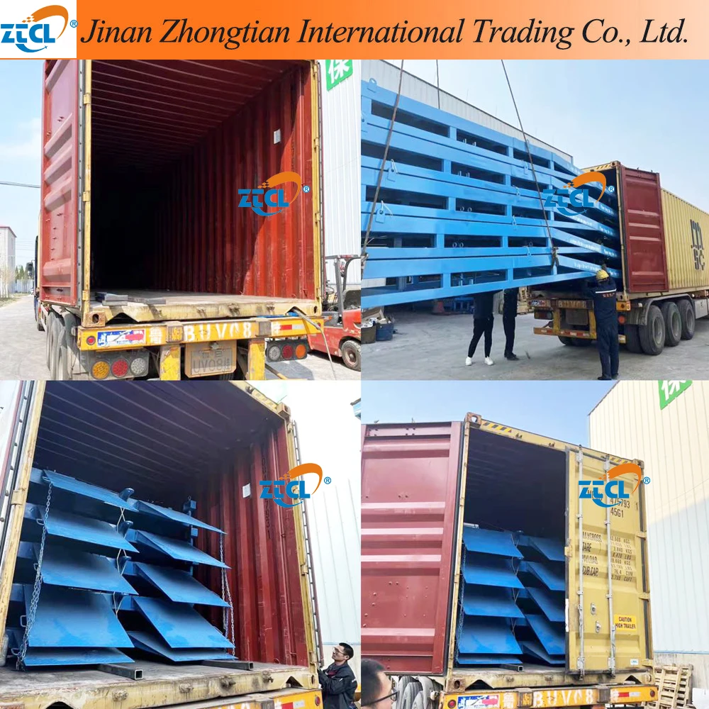 2024 Hydraulic Container Unloading Ramp Forklift Container Mobile ...