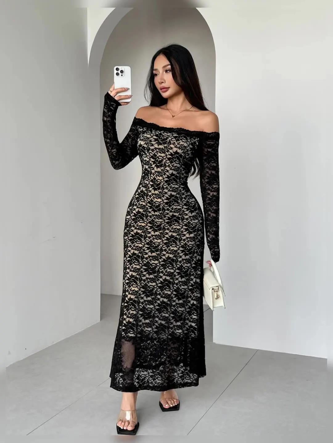 new fashion dresses for ladies Fall New Fashion Party Sexy A-Line Pleated Christmas Women Party Prom Dress  Evening Dresses