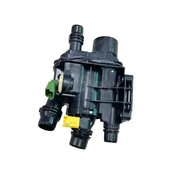 9812131480 9807198480 A6420901642 Cooling System Outlet Chamber Thermostat Engine for Peugeot 208 2008 3008 Citroen C4L 1.2T