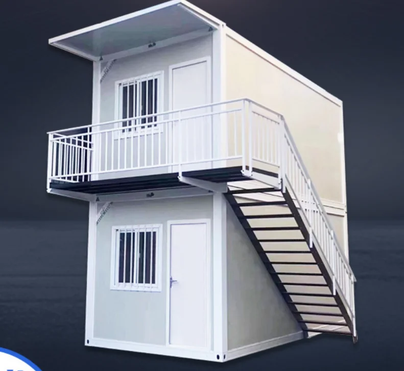 Custom Prefabricated Container Small Homes 1 Bathroom Modern Prefab Flat Pack Tiny Houses with One Two Bedroom Ready to Ship