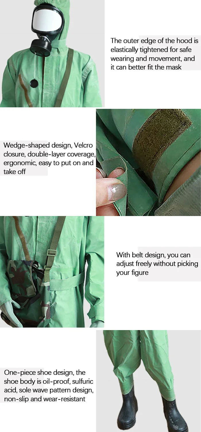 Nuclear Radiation Protection Suit Chemical Resistant Waterproof Protection Coveralls Buy