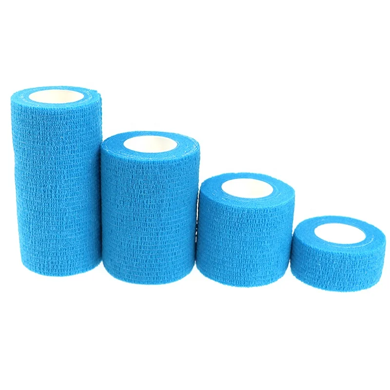 Самоклеящаяся бандажная лента, Спортивная эластичная когезионная повязка, футбольные носки, когезионная лента 5 см