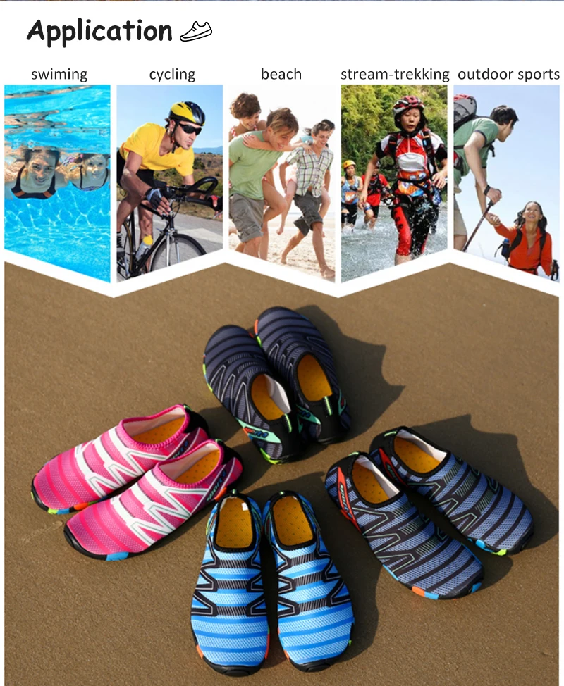 Wholesale Sports Quick Drying Walking Running Shoes Zapatos De Agua