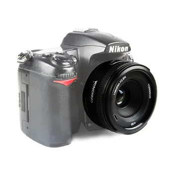 YONGNUO YN40mm F2.8N レンズ（USBポート付き）NIKON用 Manual AF/MF