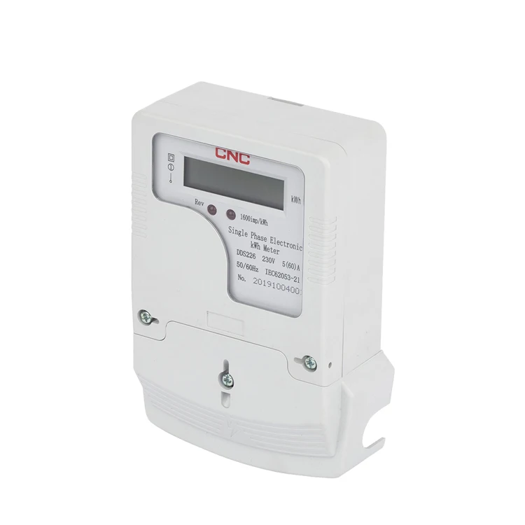Smart Digital Electronic Energy Meter Single-phase Two-wire Electric Hack Meters
