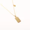 Necklace/Pisces-Gold2