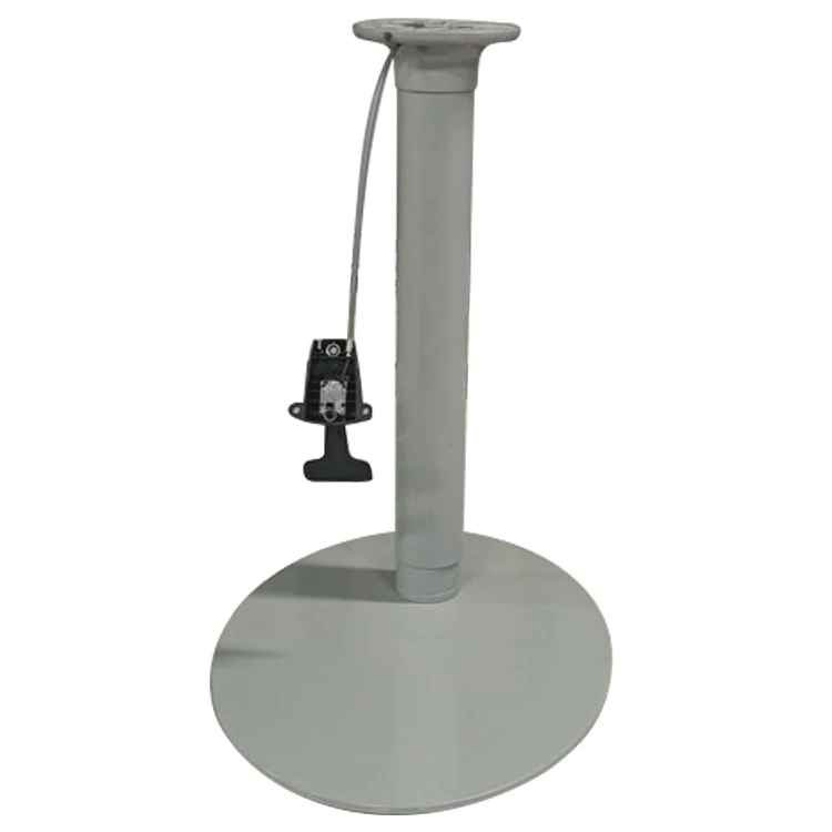 Telescopic Pole Table Legs Metal Adjustable Height for Dinning Hospital Table Base Table Legs
