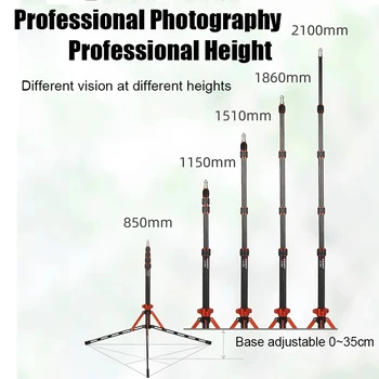 TRIOPO Carbon Fiber Bracket Camera Tripod Portable Light Stand for Camera Professional Lightweight Compact Tripod for Travel detail image