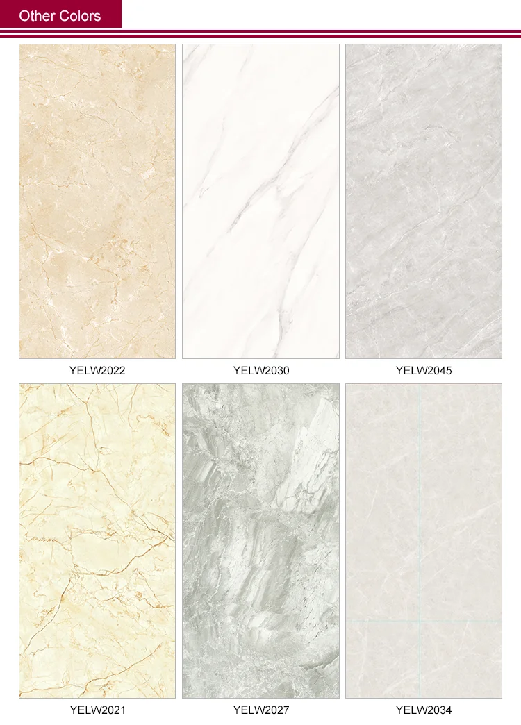 Wear-Resistant Tiles Hall Lobby Hotel Glazed Metallic Tiles Floor and Wall Porcelain Tiles