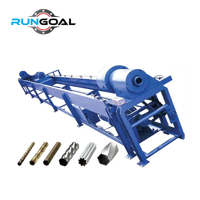 Fully Automatic Stainless Steel Decorative Gold Pipe Twisting Machine