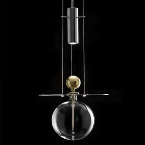 Modern and Popular Handmade Blown Glass Nordic Restaurant bar Counter Living Room LED Chandelier