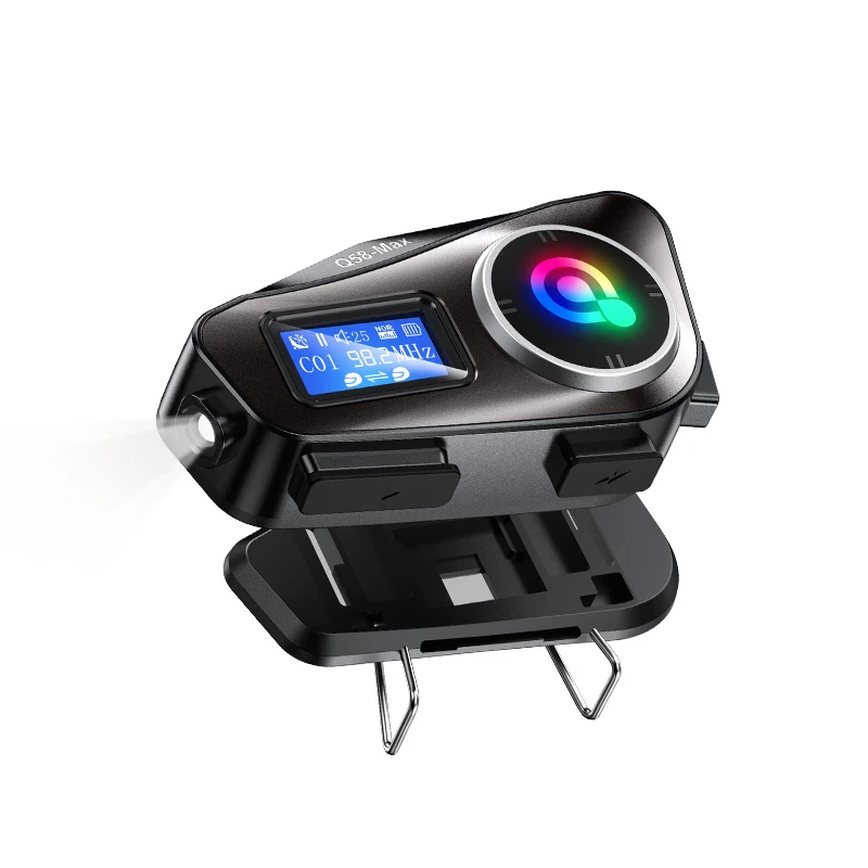 Interphone Moto Bluetooth 5.3 Micro Souple – Étanche 300M Pour Musique & Appels – Marque KEBIDUMEI